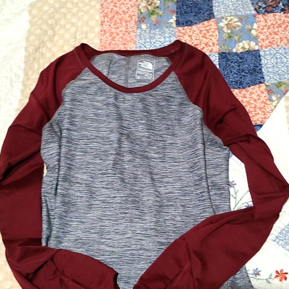 North Face raglan flash dry base layer